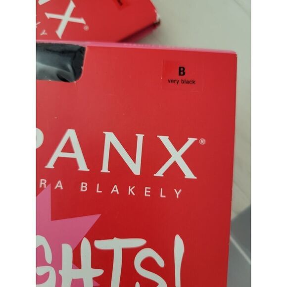 Spanx Sara Blakely All Day Shaping Fishnet Floral Tights Very Black A Stocking B - Picture 5 of 5